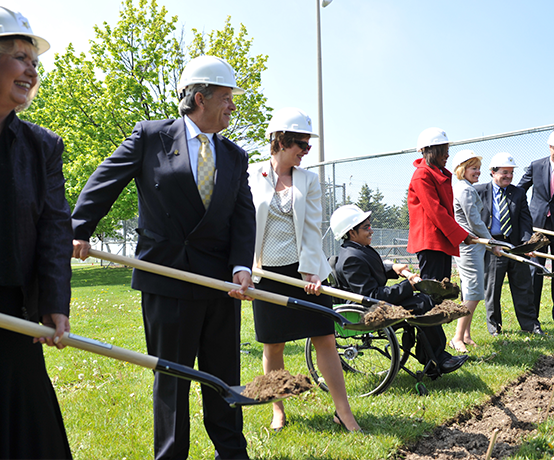 A group of founding community individuals . Learn more about Abilities Centre