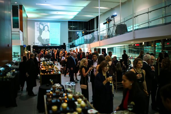 Gala.jpg Members and visitors dressed in black tie and gowns celebrate the annual fundraising gala within the Abilities Centre Atrium