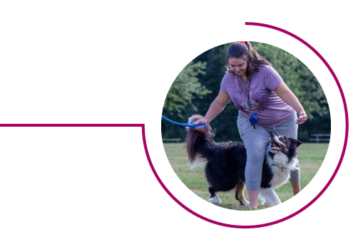Amanda-Power.png Photo of Amanda Power and her dog playing fetch