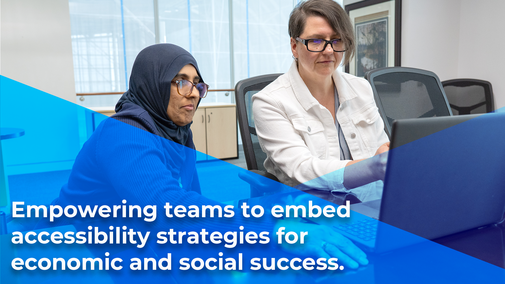 Empowering teams to embed accessibility strategies for economic and social success.