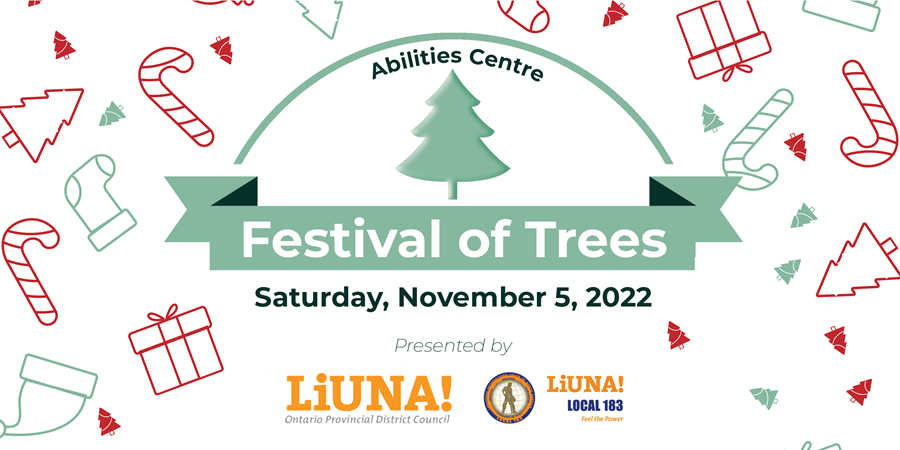 Festival of Trees sponsored by Liuna and liuna local 183