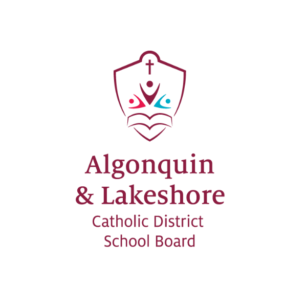 Logo for the Algonquin and Lakeshore Catholic District School Board.