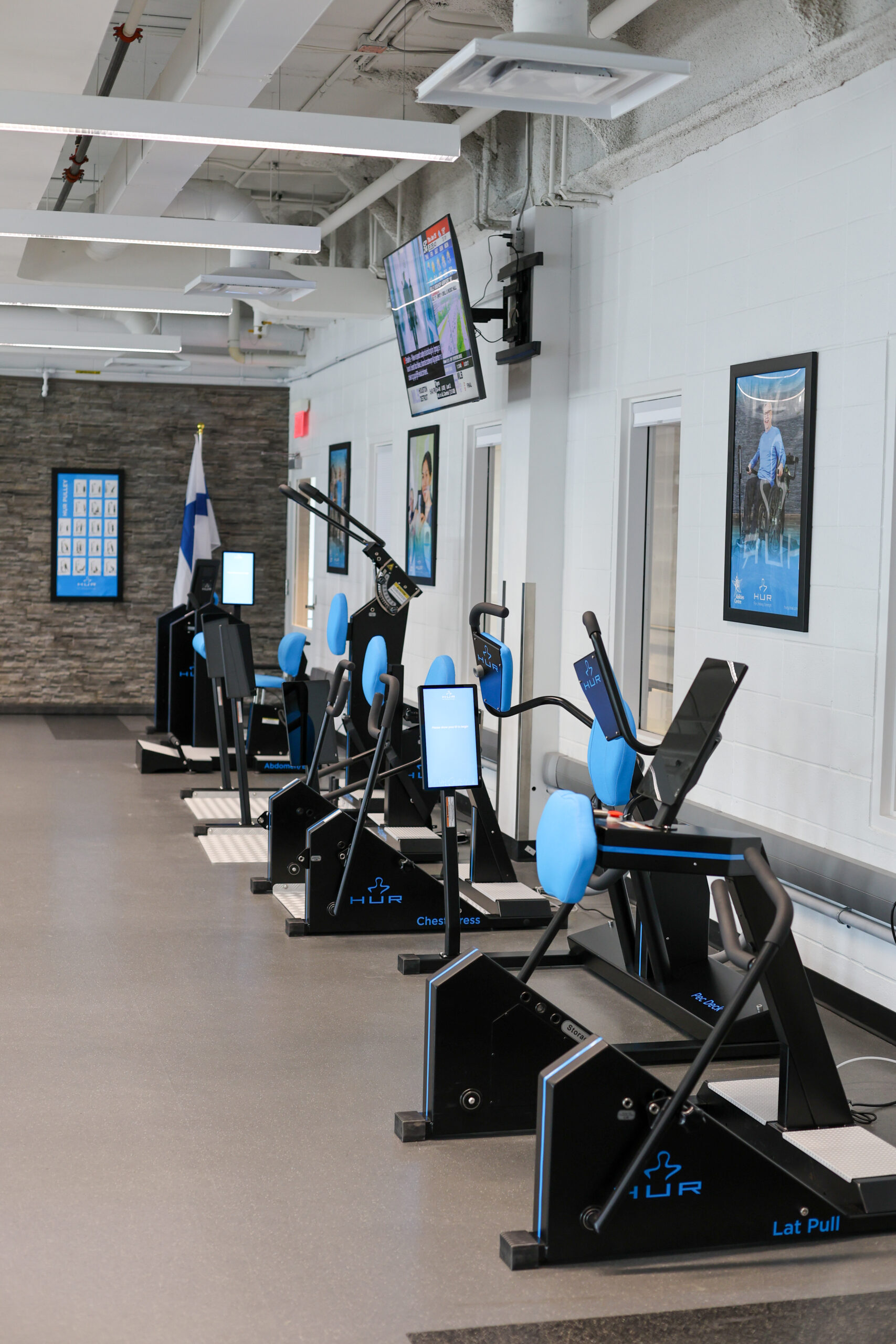 Various H.U.R. room equipment.